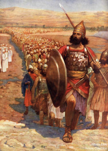 Joshua_leading_Israel