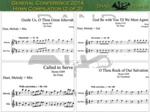 General Conference 2014, pic of music, 2 of 2, Flute