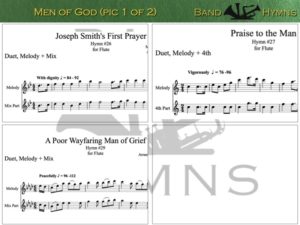 Men of God, pic of music, 1 of 2, Flute