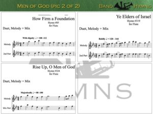 Men of God, pic of music, 2 of 2, Flute