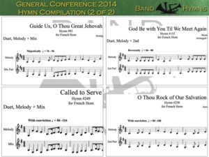 General Conference 2014, pic of music, 2 of 2, French Horn