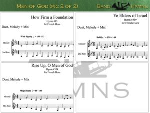 Men of God, pic of music, 2 of 2, French Horn