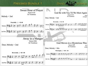 Freebies Bundle 1, pics of music in compilation, 1 of 1, trombone